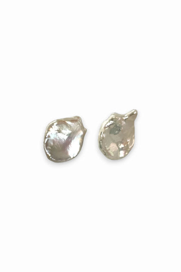 Flower Petal Pearl Earring