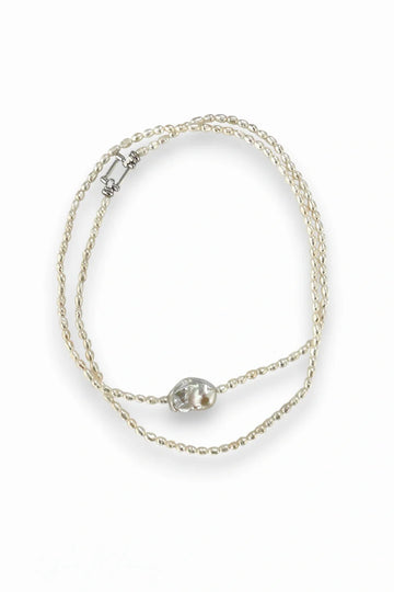 Versatile Baroque Pearl Necklace