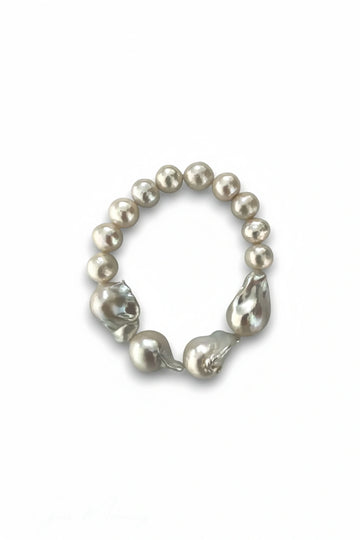 Baroque Pearl Power Bracelet