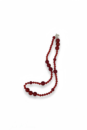 Red Agate Double Strand Bracelet