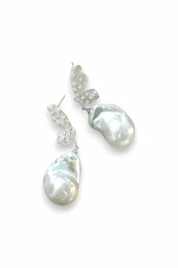 Soaring Baroque Pearl Earrings