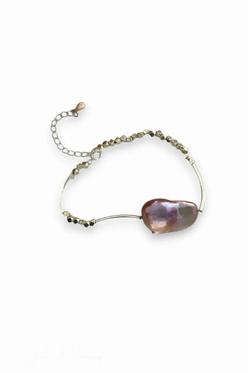 Perilla Purple Baroque Bracelet
