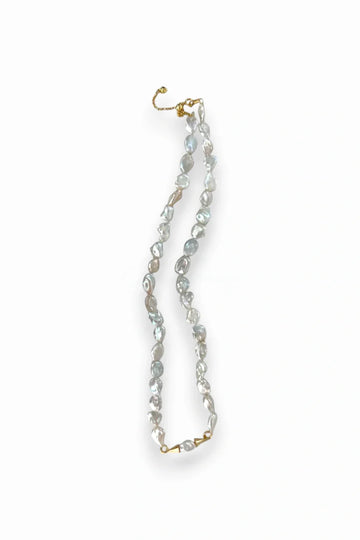Baroque Pearl Cascading Necklace